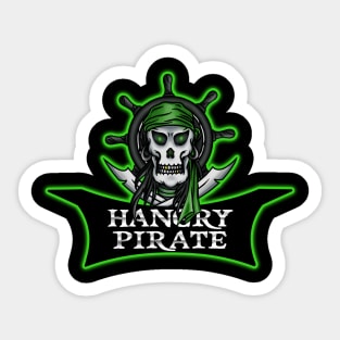 Hangry_Pirate Sticker